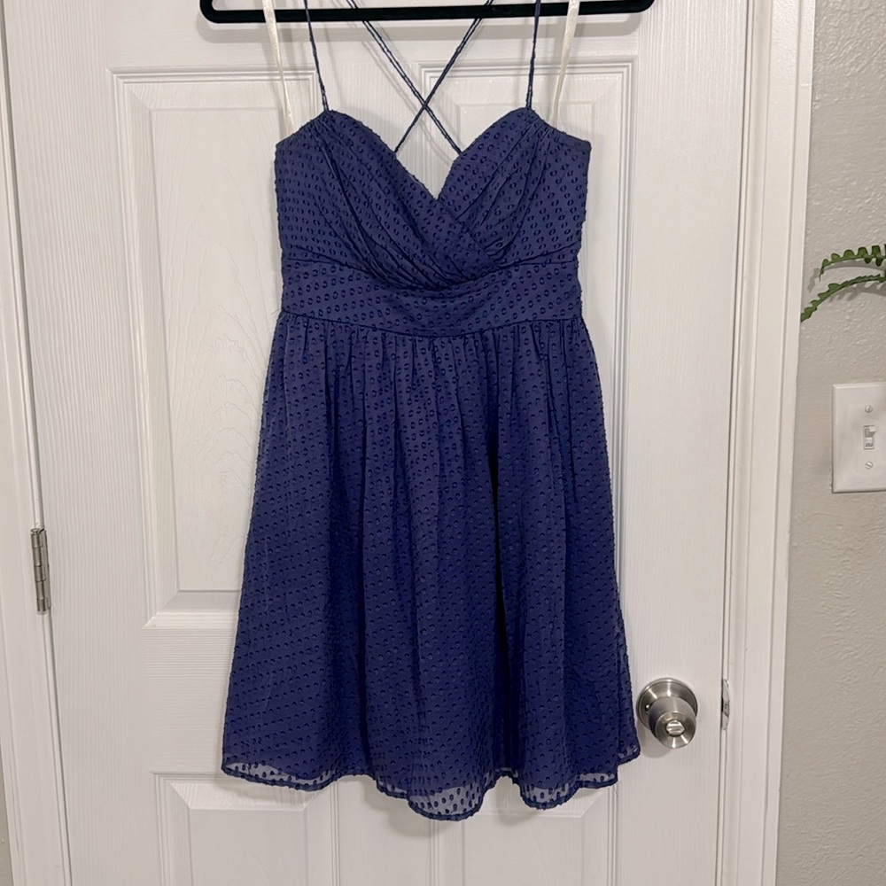 Purple Shoshana Cocktail Dress